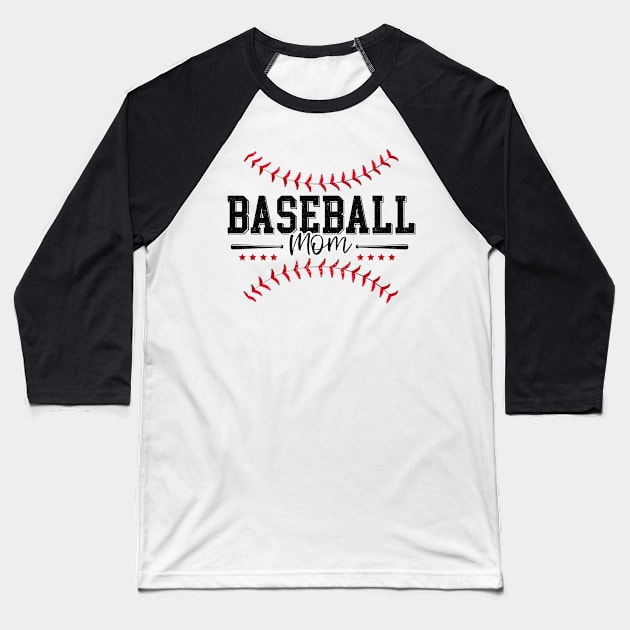 Baseball mom Baseball T-Shirt by Red Bayou